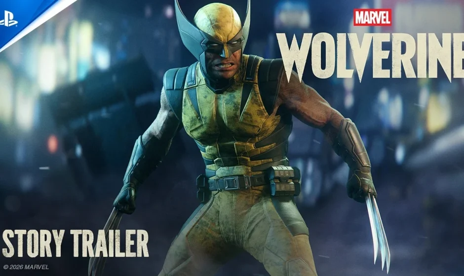 Wolverine extends his adamantium claws in the Marvel’s Wolverine story trailer.