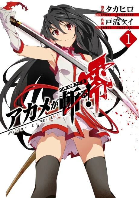 Akame ga KILL! ZERO Manga cover