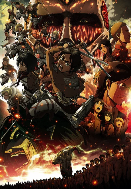 Attack on Titan Part I: Crimson Bow and Arrow Movie anime cover