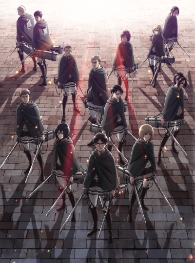 Attack on Titan: The Roar of Awakening Movie anime cover