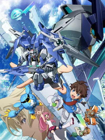 Gundam Build Divers Tv anime cover
