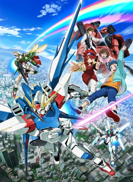 Gundam Build Fighters Tv anime cover