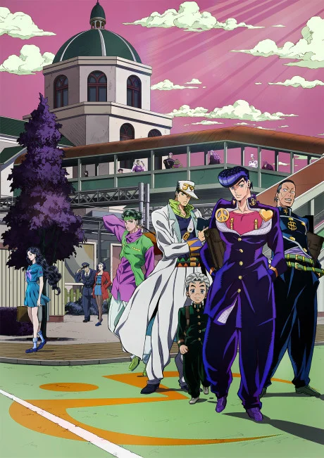 JoJo's Bizarre Adventure: Diamond is Unbreakable Tv anime cover