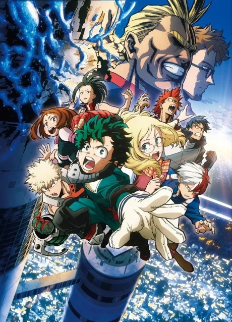My Hero Academia: Two Heroes Movie anime cover