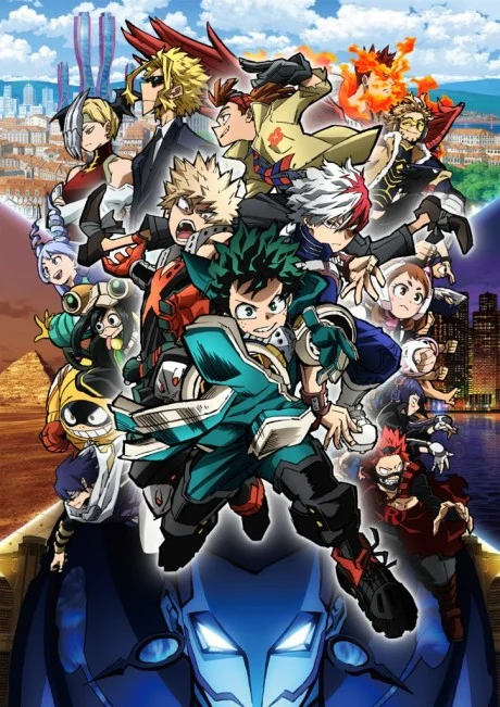 My Hero Academia: World Heroes' Mission Movie anime cover