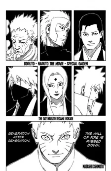 Naruto Special Gaiden: The Day Naruto Became Hokage One Shot cover