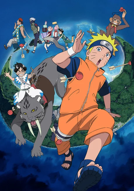 Naruto the Movie: Guardians of the Crescent Moon Kingdom Movie anime cover