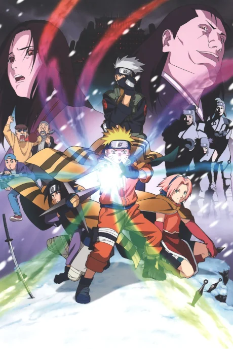 Naruto the Movie: Ninja Clash in the Land of Snow Movie anime cover