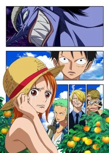 ONE PIECE: Episode of Nami - Koukaishi no Namida to Nakama no Kizuna Special anime cover