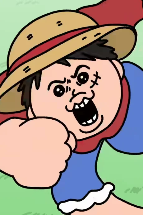 ONE PIECE×KAWAISOUNI! Kono Boushi wo Omae ni Azukeru Ona anime cover