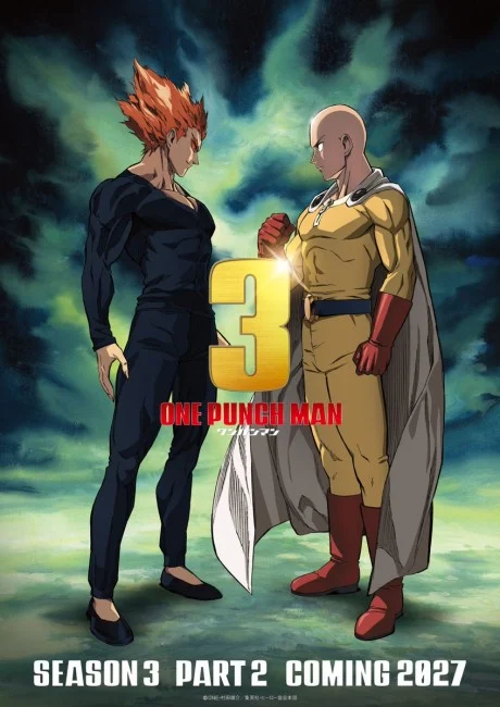 One Punch Man Season 3 Part 2 Tv anime cover