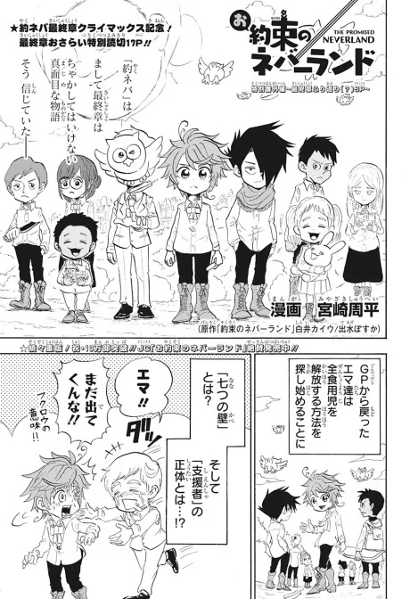 Oyakusoku no Neverland: Tokubetsu Bangai-hen - Saishuushou Furi Kaeri (?) Special One Shot cover