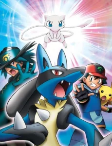 Pokémon: Lucario and the Mystery of Mew Movie anime cover