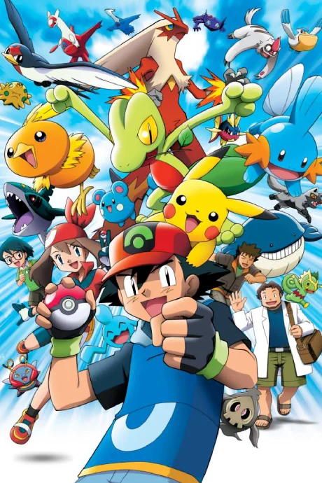 Pokémon the Series: Ruby and Sapphire Tv anime cover