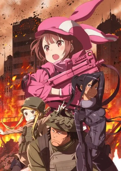 Sword Art Online Alternative: Gun Gale Online Tv anime cover