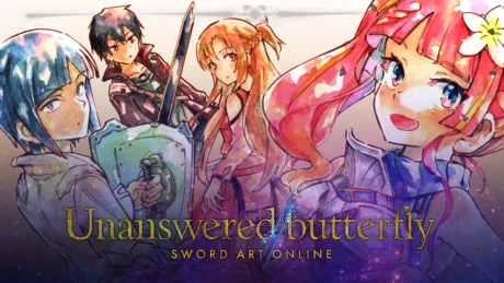Unanswered//butterfly: Sword Art Online Manga cover