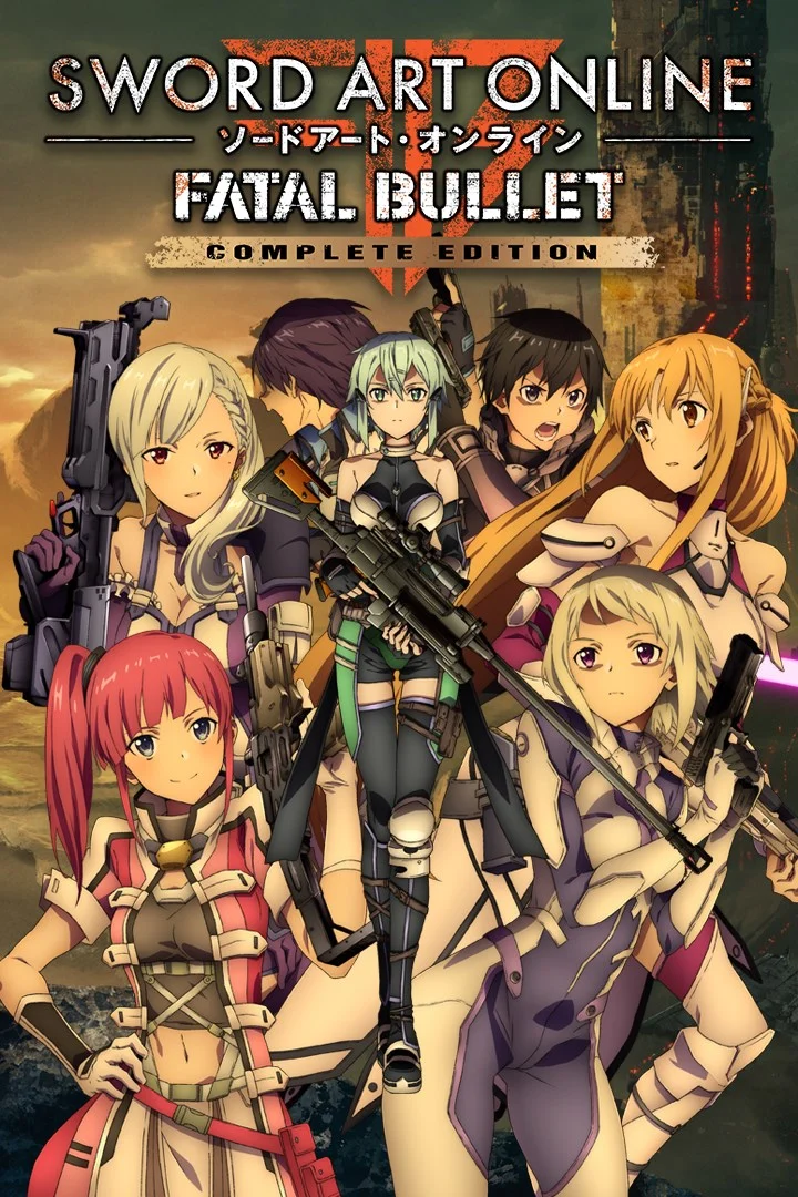 Sword Art Online Fatal Bullet -The Third Episode- Pilot-ban anime main poster