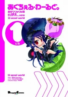 Accel World: Acchel World. Special anime cover