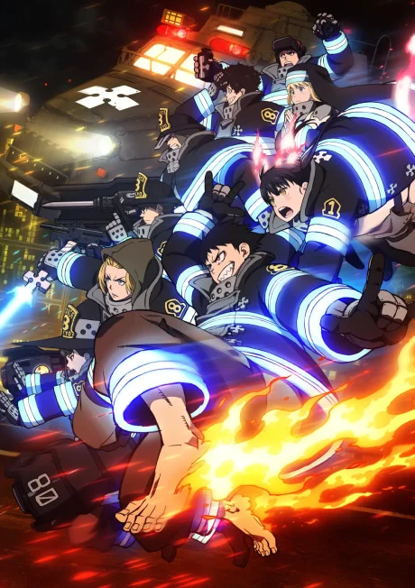 Fire Force Season 3 Tv anime cover