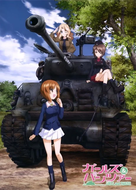 Fushou Akiyama Yukari no Sensha Kouza: M4 Sherman in Girls und Panzer Special anime cover