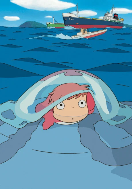 Ponyo Movie anime cover